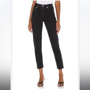 AGOLDE Black High Rise Jeans